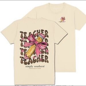 Simply Southern Teacher Tshirt